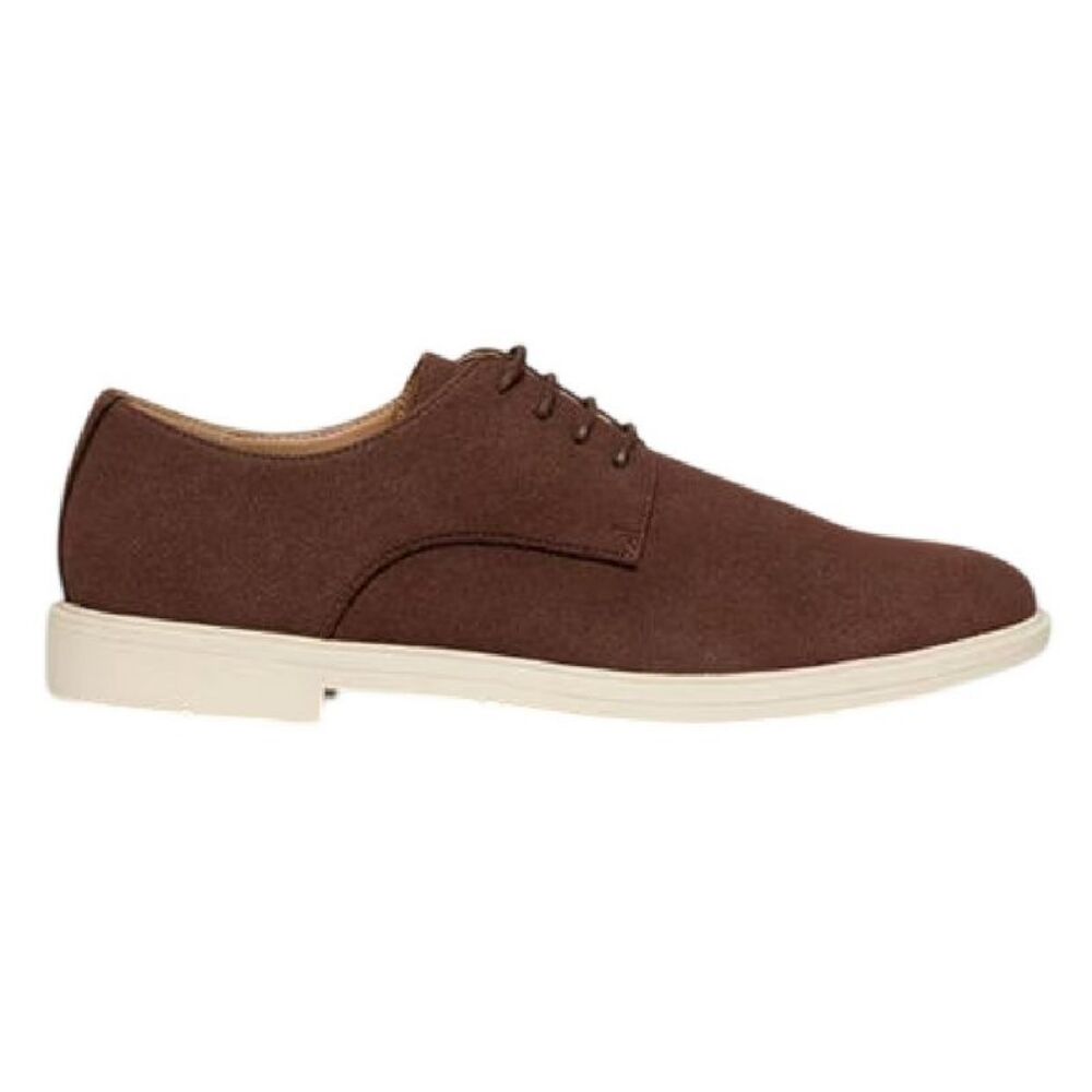 Threadbare Mens Axelle Flat Oxfords / Chocolate
